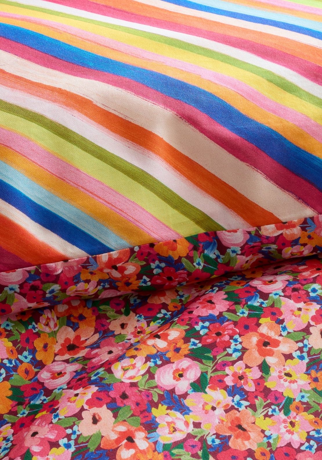Sophie Robinson Darling Ditsy 100% Cotton Reversible Duvet Cover Set - Multi 4 Shaws Department Stores