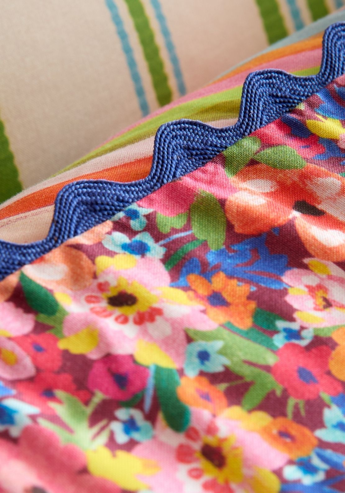 Sophie Robinson Darling Ditsy 100% Cotton Reversible Standard Pillowcase - Multi 3 Shaws Department Stores