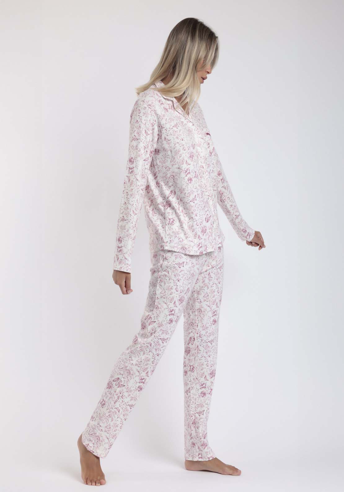 Admas Masculine Floral Pj - Rose 3 Shaws Department Stores