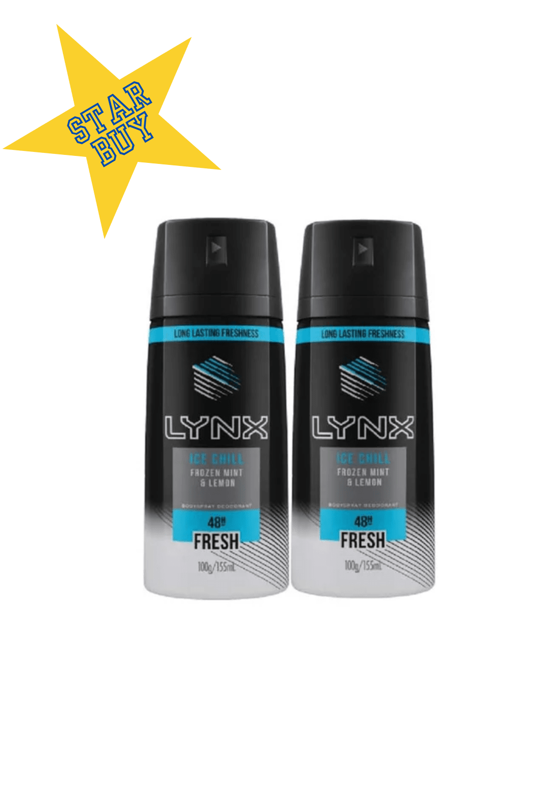 Lynx Body Ice Chill Twin Pack 150ml 1 Shaws Department Stores