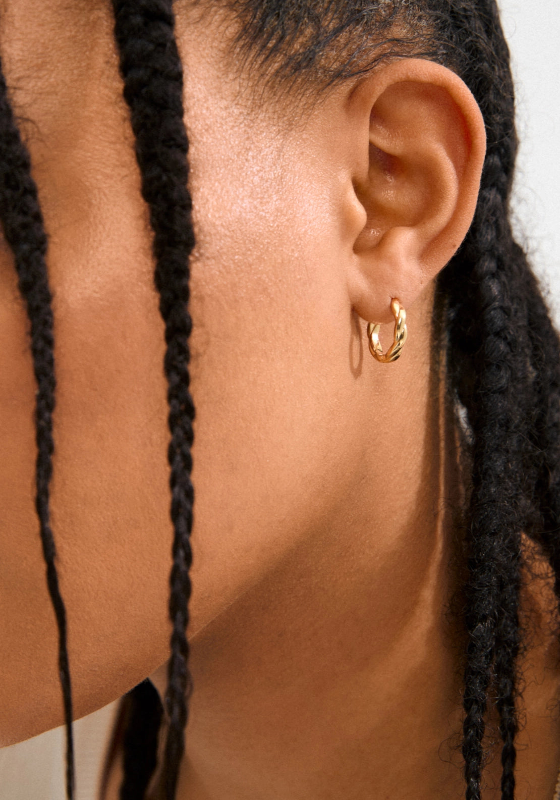 Declan Gold Plated Earrings - Gold