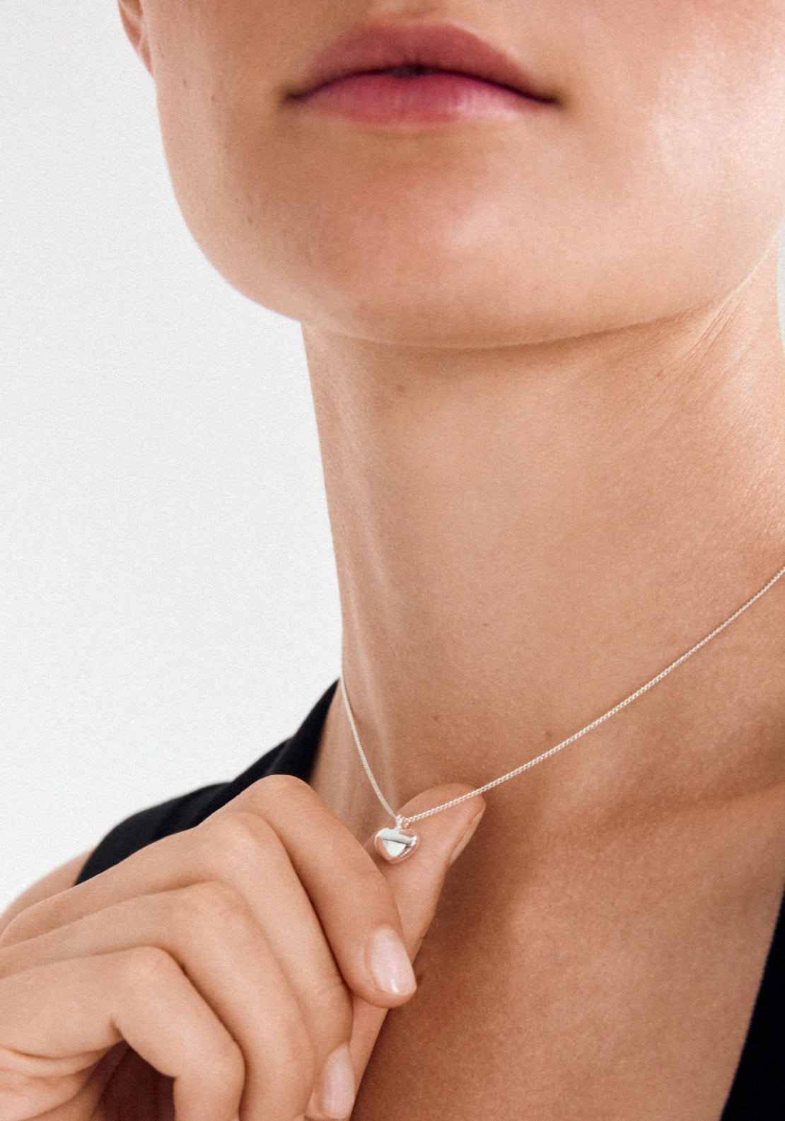 Arin Silver Plated Necklace - Silver