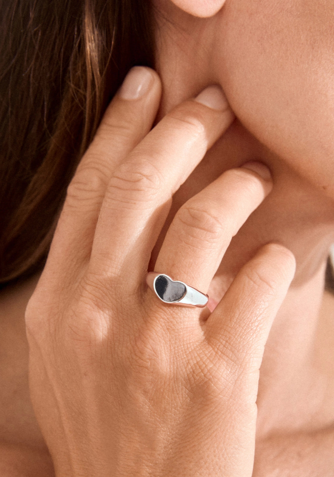 Arin Silver Plated Ring - Silver