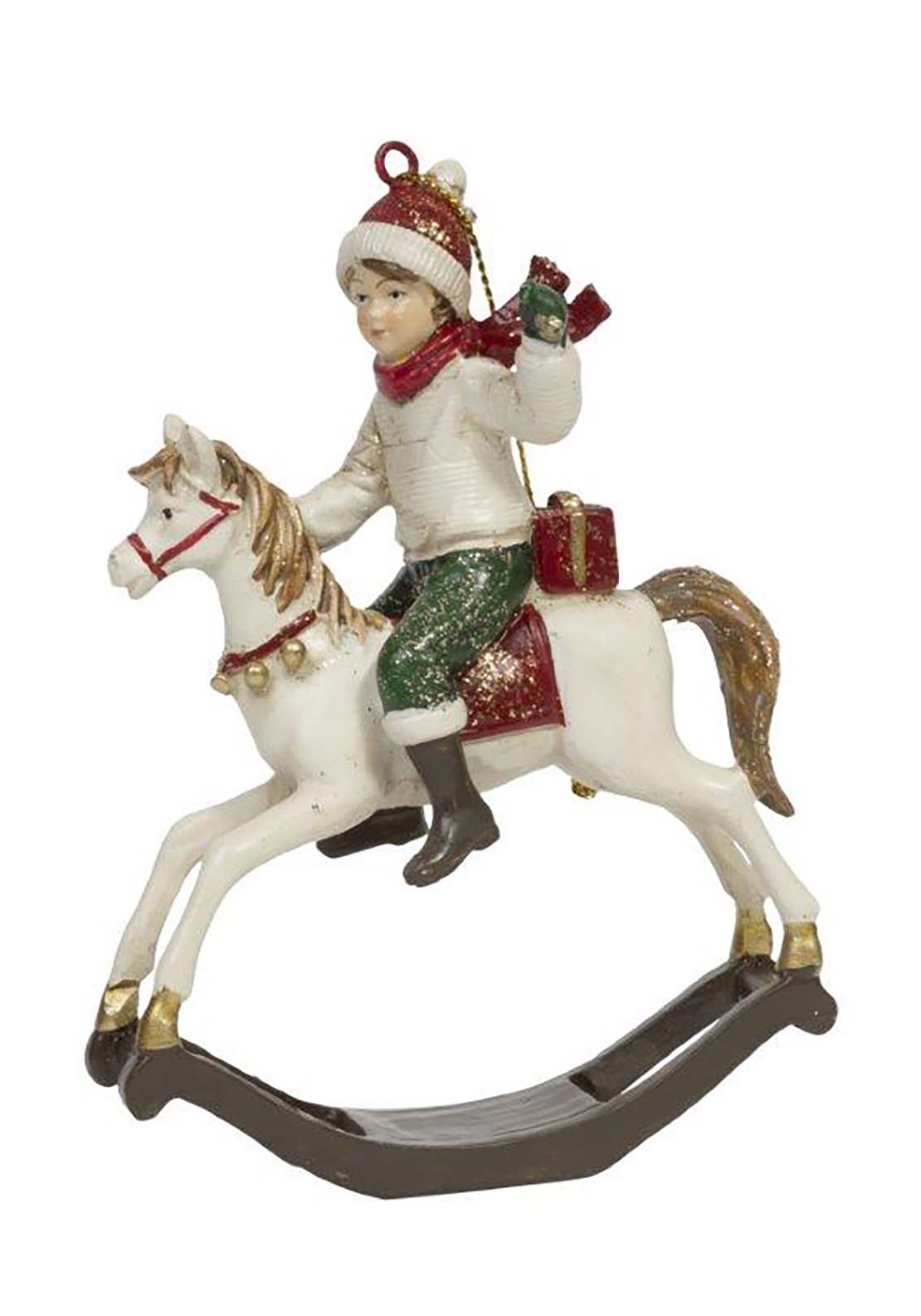 The Home Christmas Rocking Horse Ornament 1 Shaws Department Stores