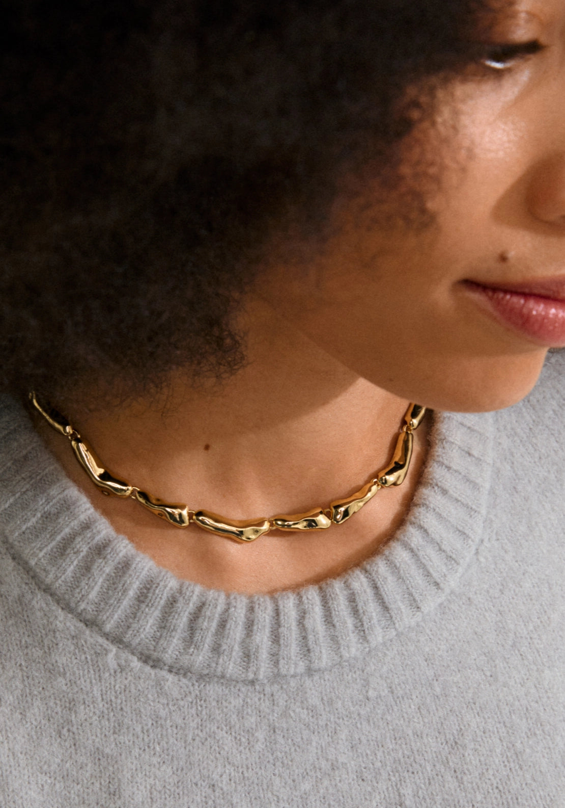 Harrison Gold Plated Necklace - Gold