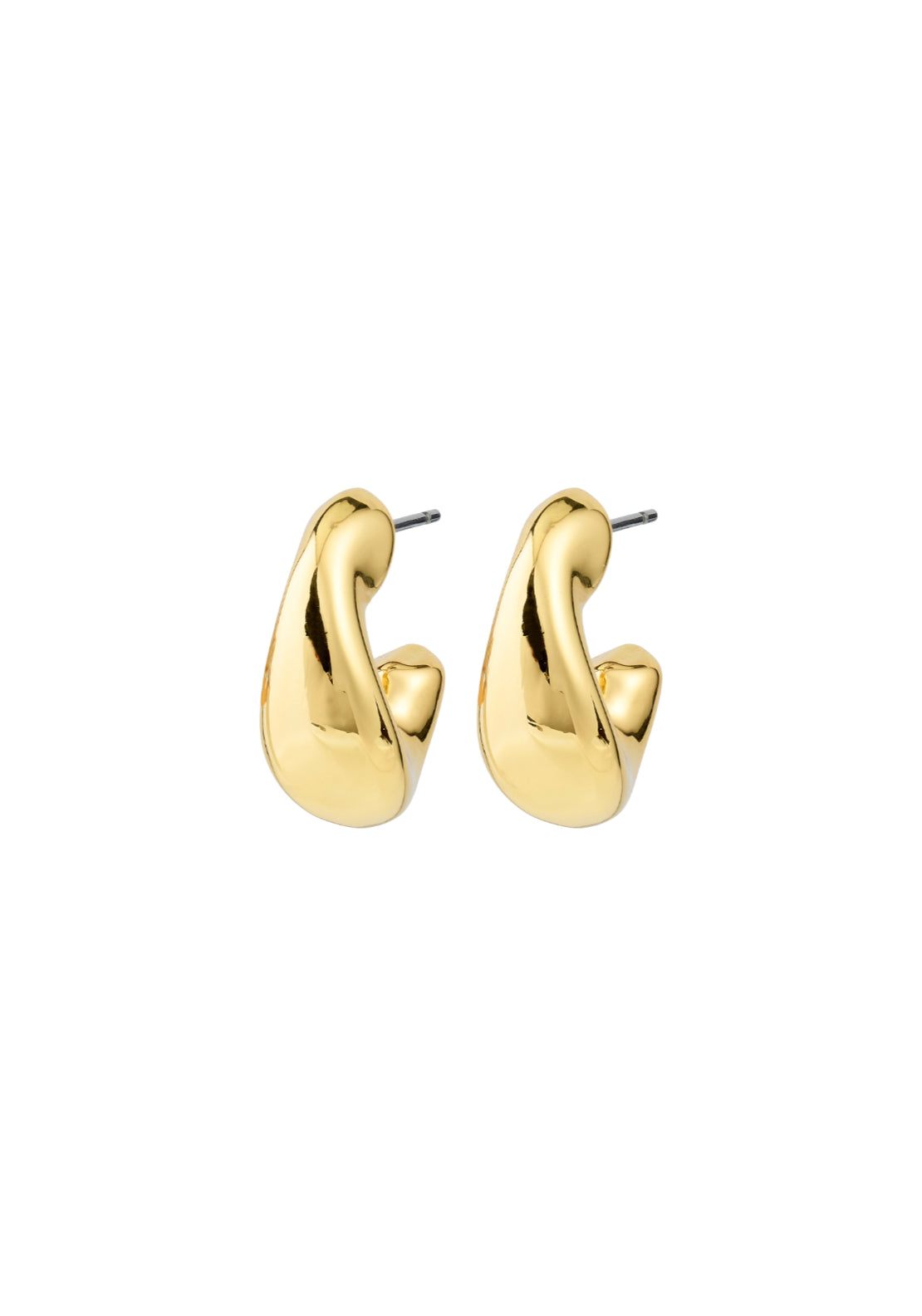Jennings Gold Plated Hoop Earrings - Gold