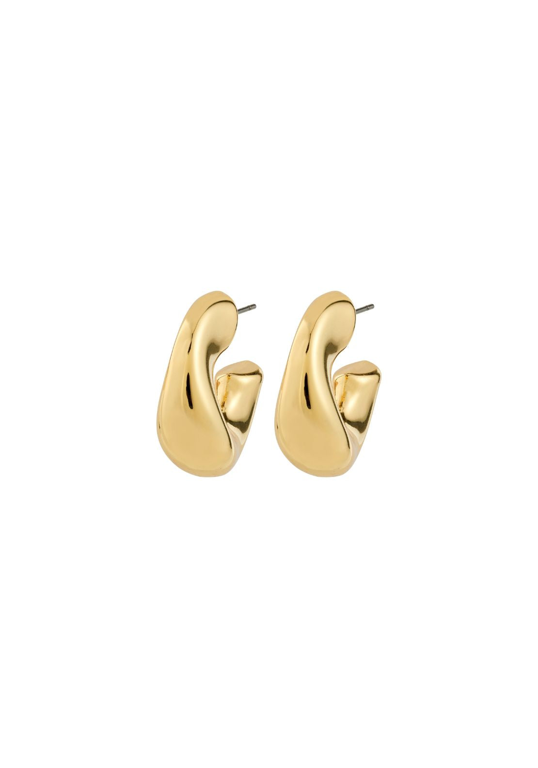 Jennings Hoop Earrings Gold Plated - Gold