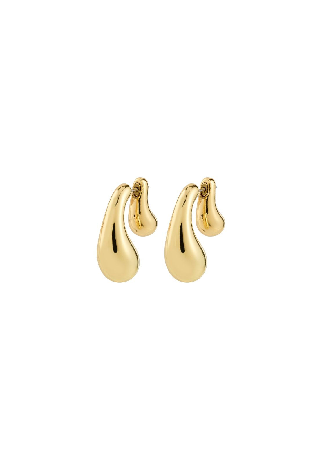 Jennings Gold Plated Earrings - Gold