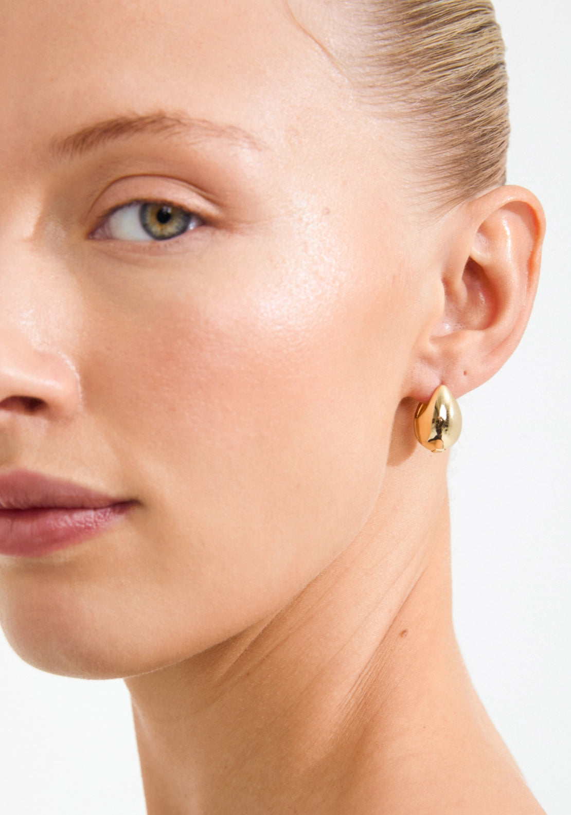 Kaisyn Gold Plated Drop Earrings - Gold