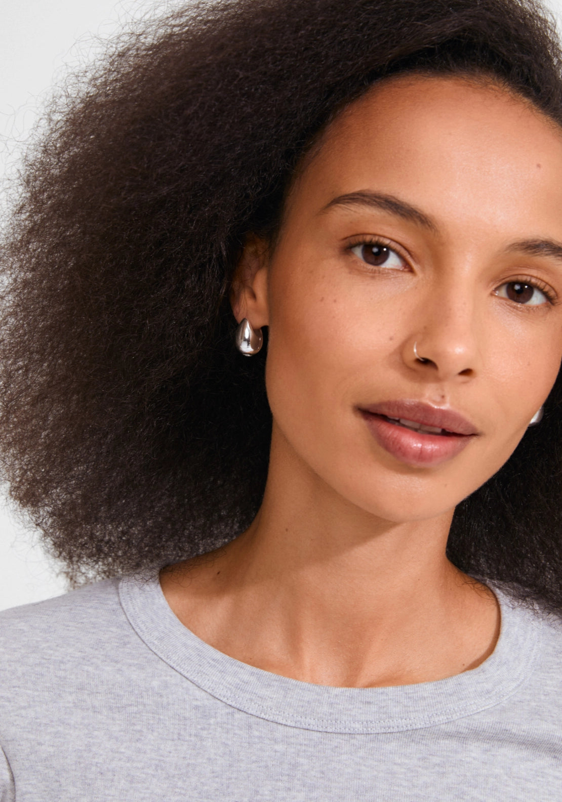 Kaisyn Silver Plated Drop Earrings - Silver
