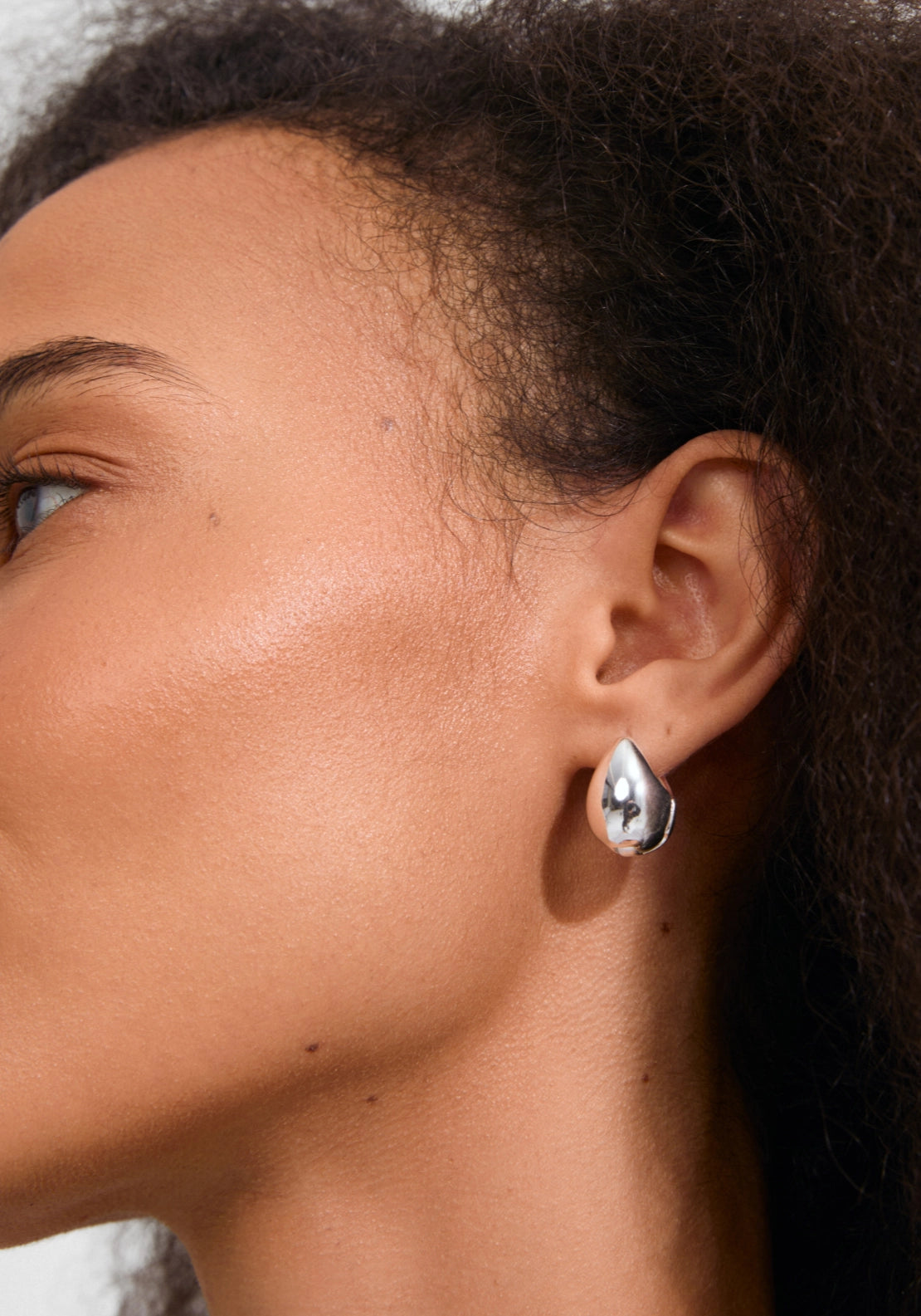 Kaisyn Silver Plated Drop Earrings - Silver