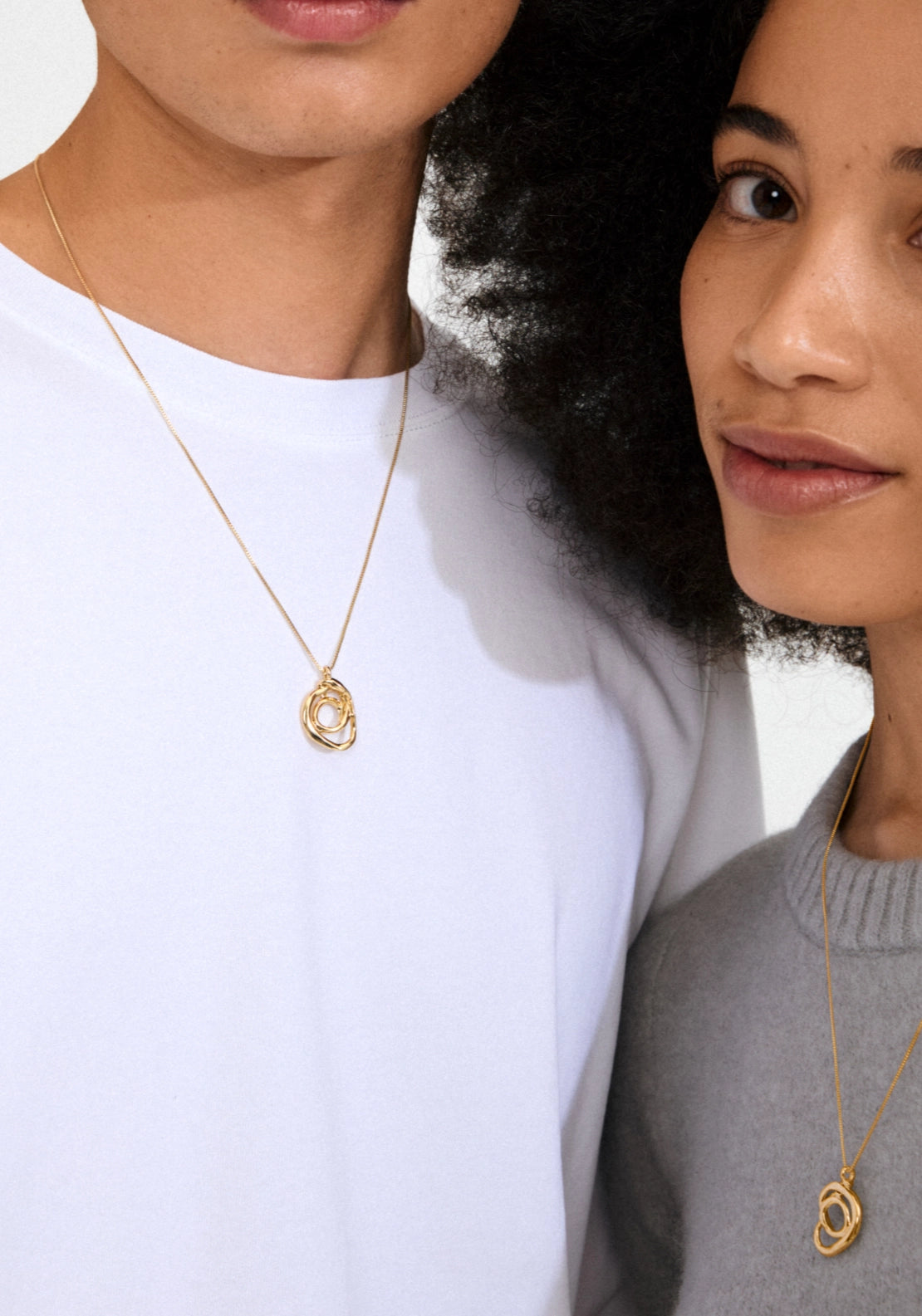 Diego Gold Plated Necklace - Gold