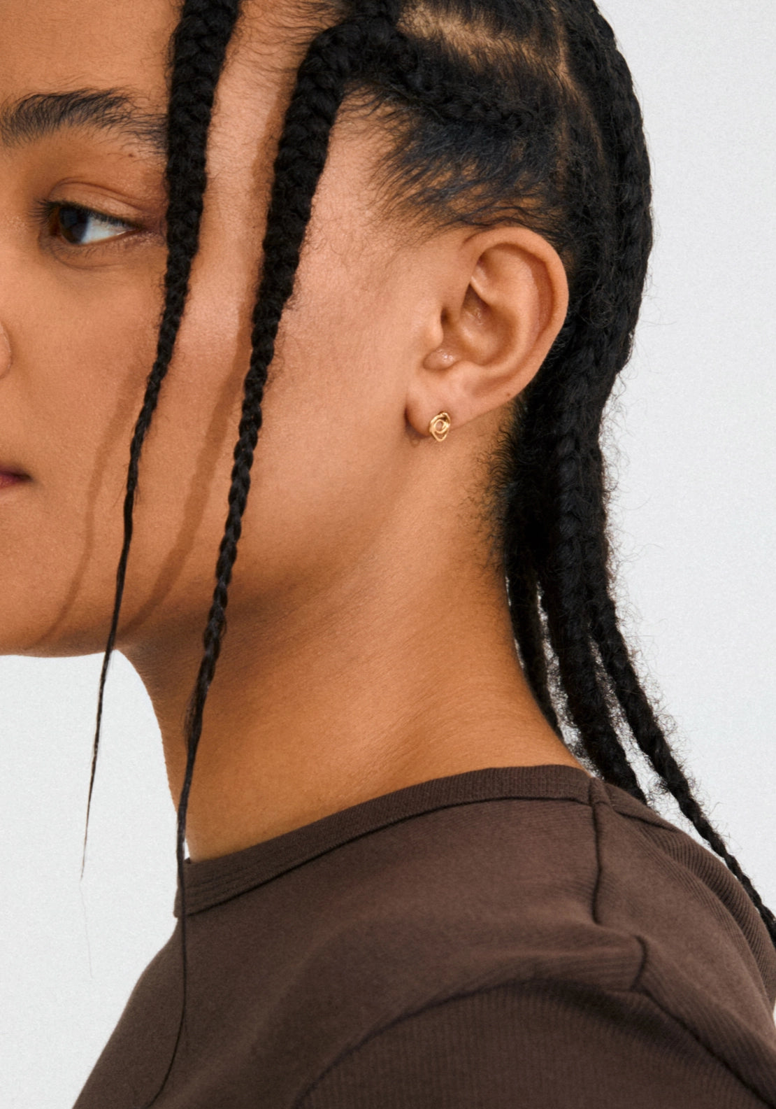 Diego Gold Plated Earrings - Gold