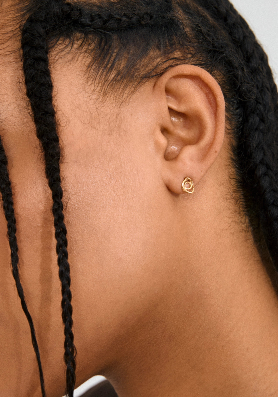 Diego Gold Plated Earrings - Gold