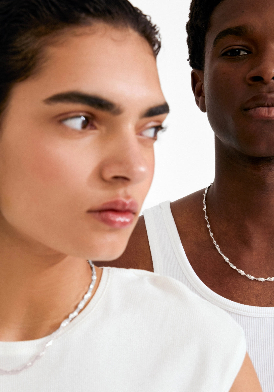 Eliyah Silver Plated Necklace - Silver
