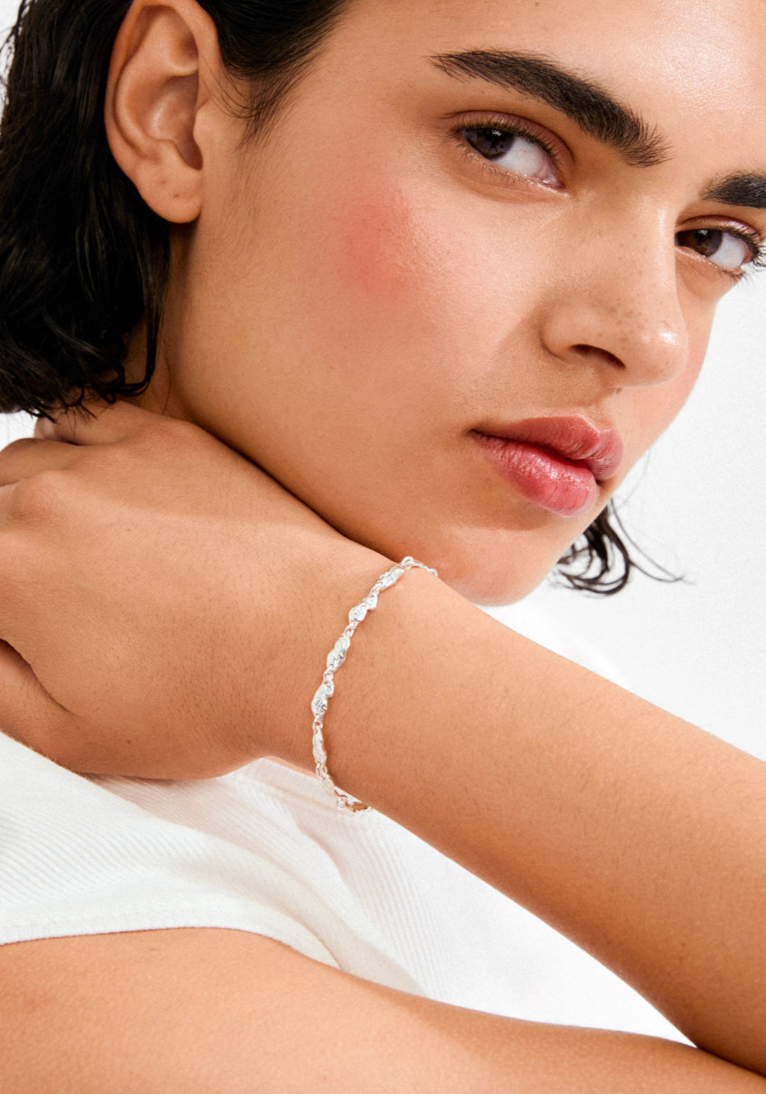 Eliyah Silver Plated Bracelet - Silver