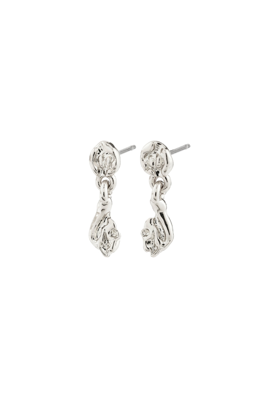 Eliyah Silver Plated Earrings - Silver