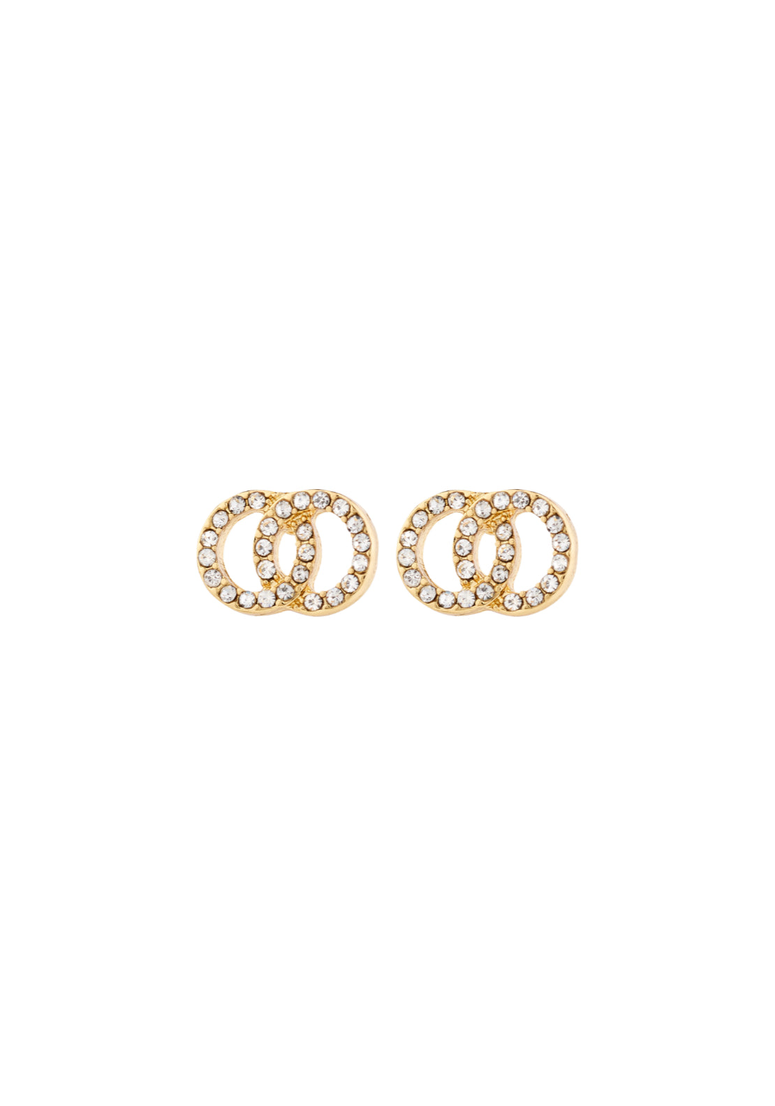 Jolina Gold Plated Earrings - Gold