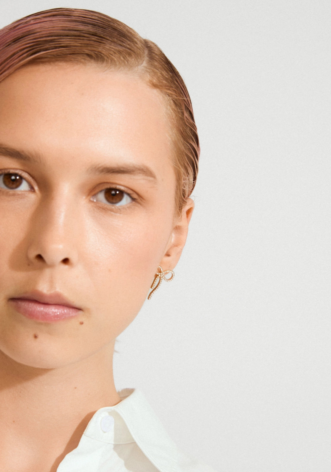 Jolanta Gold Plated Earrings - Gold