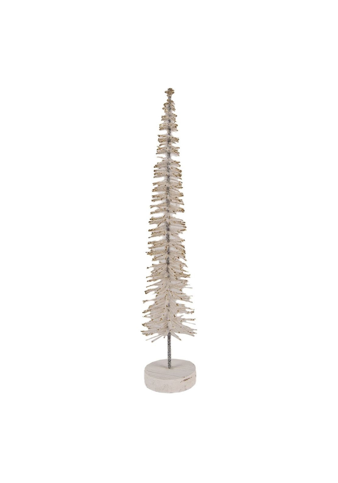 Christmas Tree Figurine Decoration 30cm - White