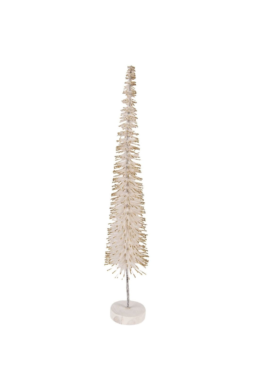 Christmas Tree Figurine Decoration 40cm - White