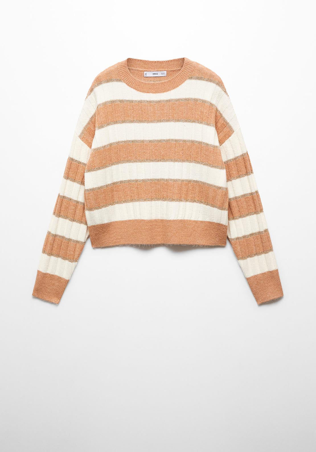 Mango Lurex details striped sweater 7 Shaws Department Stores