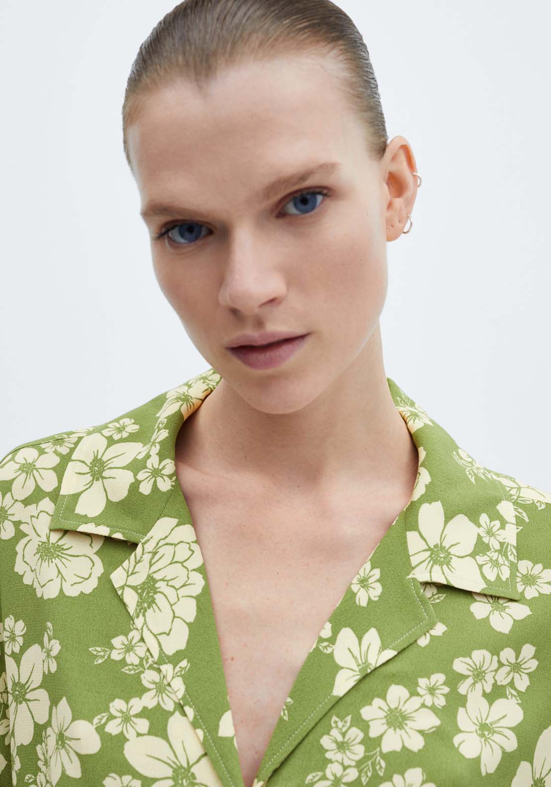 Mango Floral shirt with knot 5 Shaws Department Stores