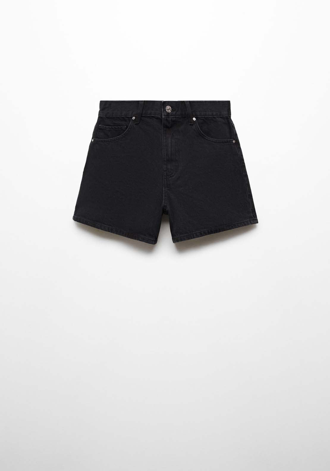 Mango High-rise denim shorts 8 Shaws Department Stores