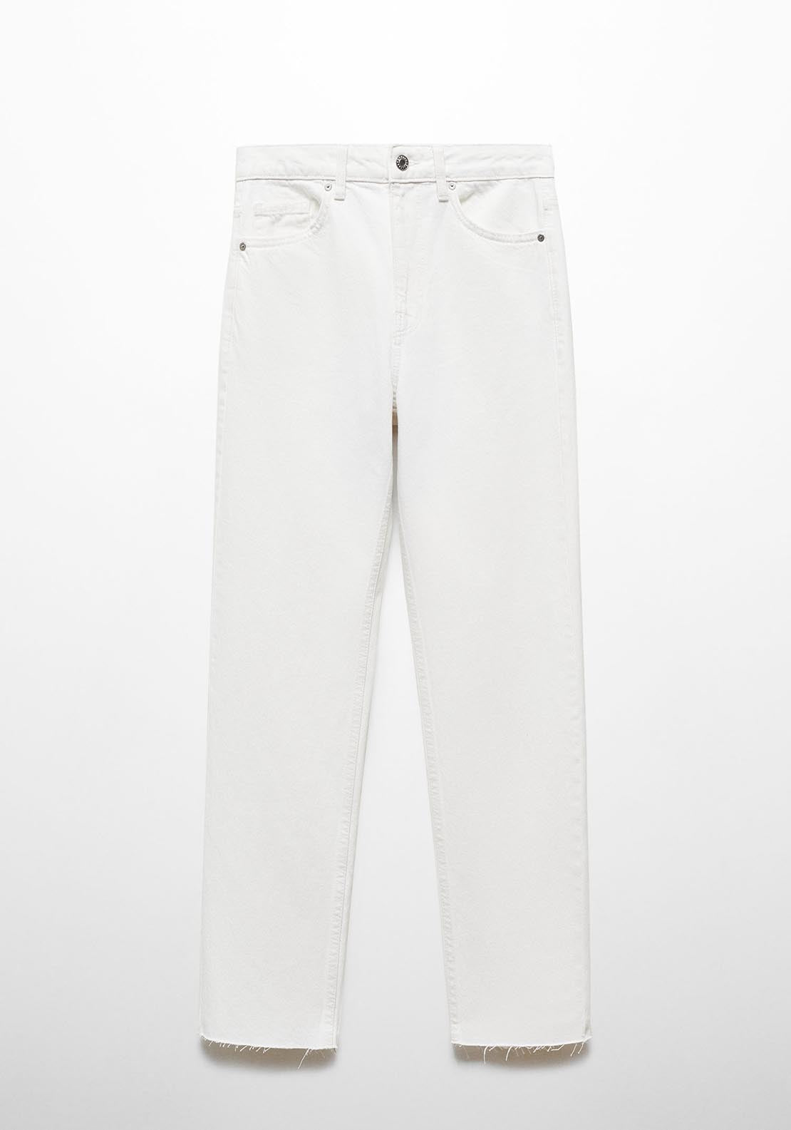 Mango Straight-fit cropped jeans 7 Shaws Department Stores
