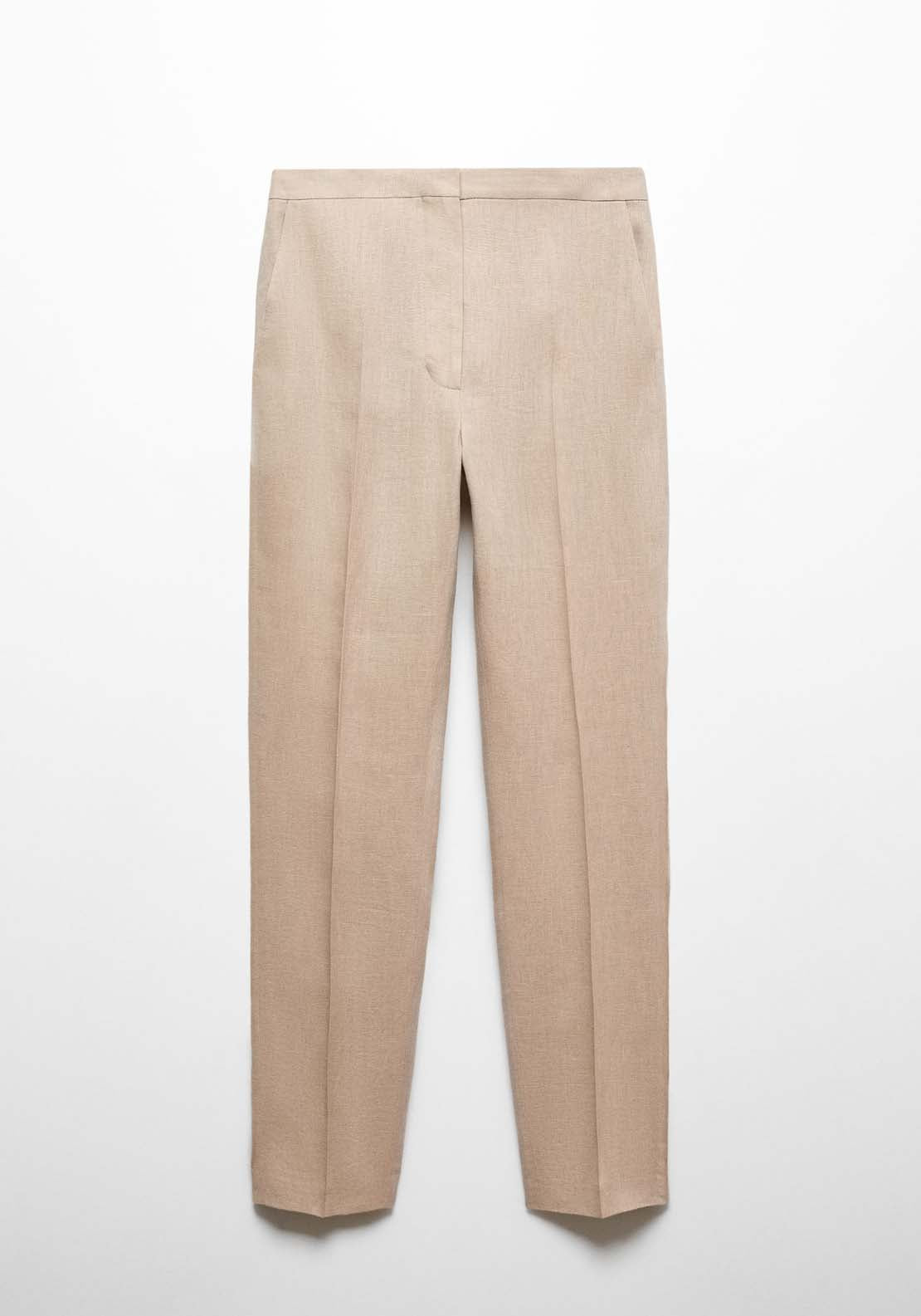 Mango 100% linen trousers 6 Shaws Department Stores