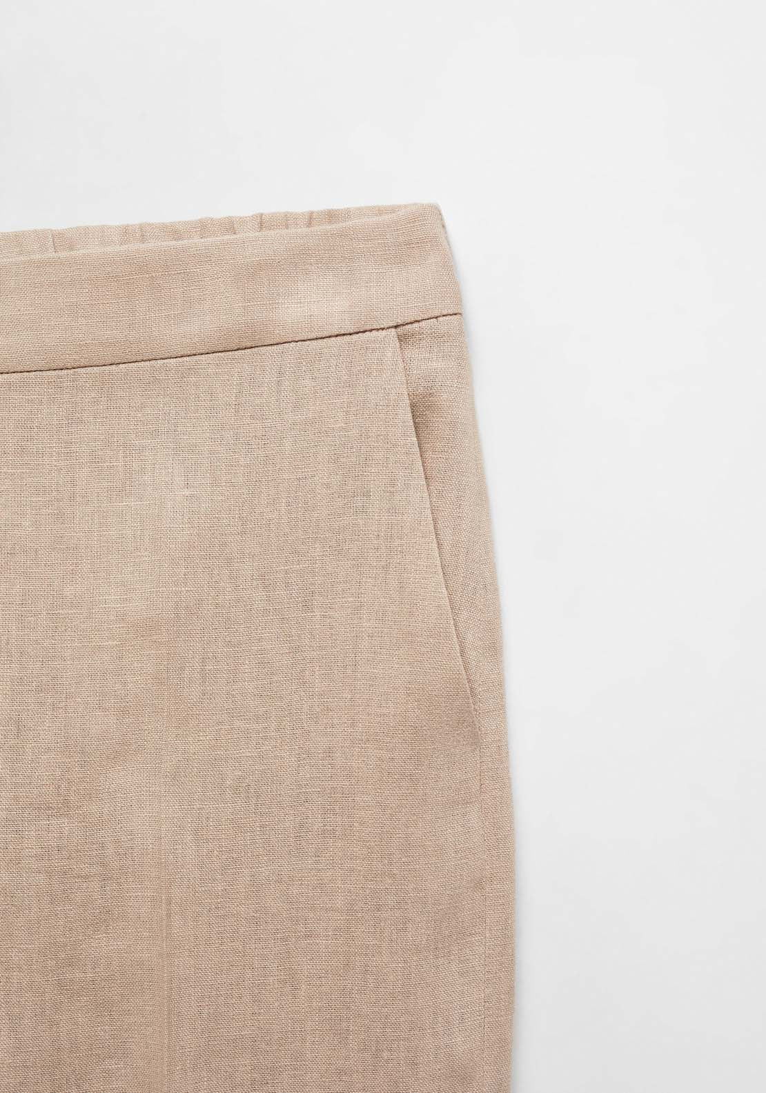 Mango 100% linen trousers 5 Shaws Department Stores