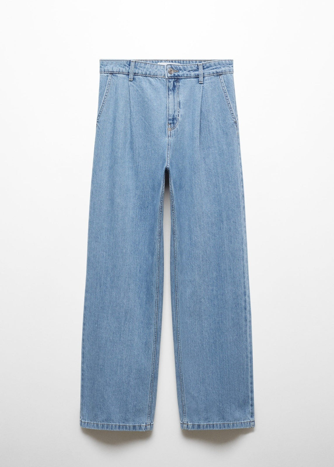 Mango Straight pleated jeans 7 Shaws Department Stores