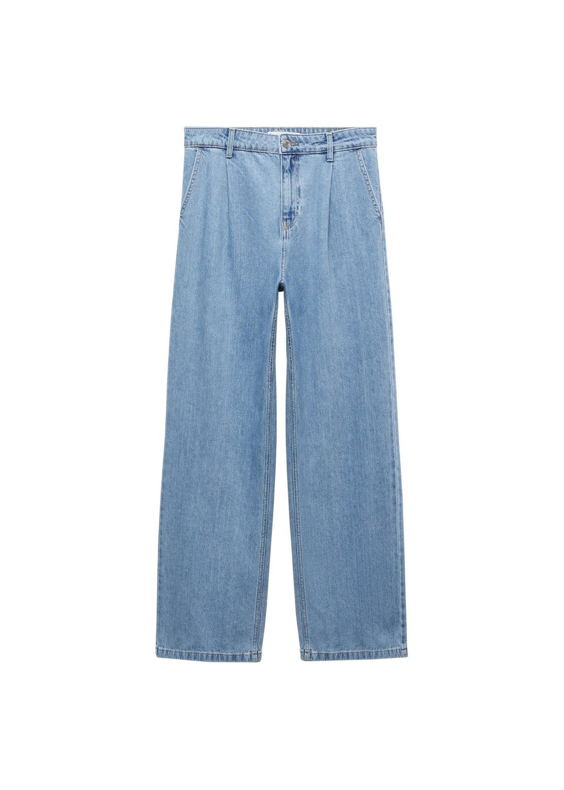 Mango Straight pleated jeans 8 Shaws Department Stores