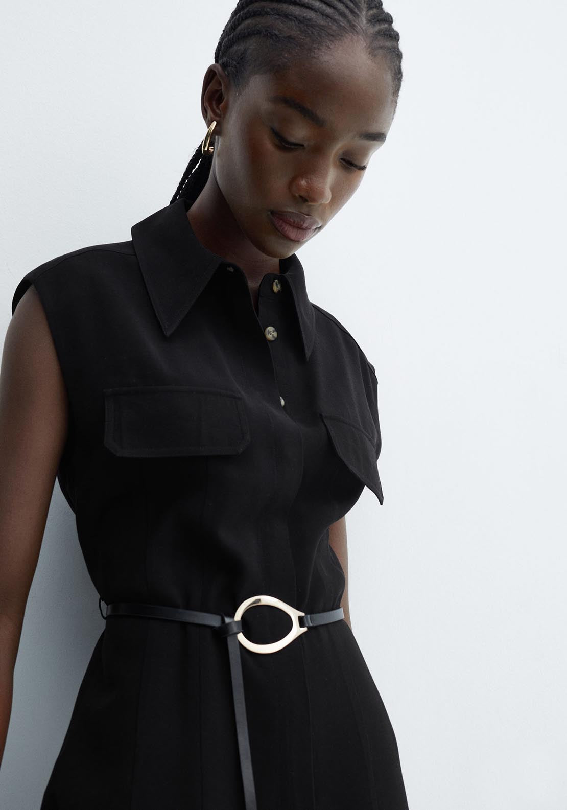 Belt shirt dress Shaws Department Stores