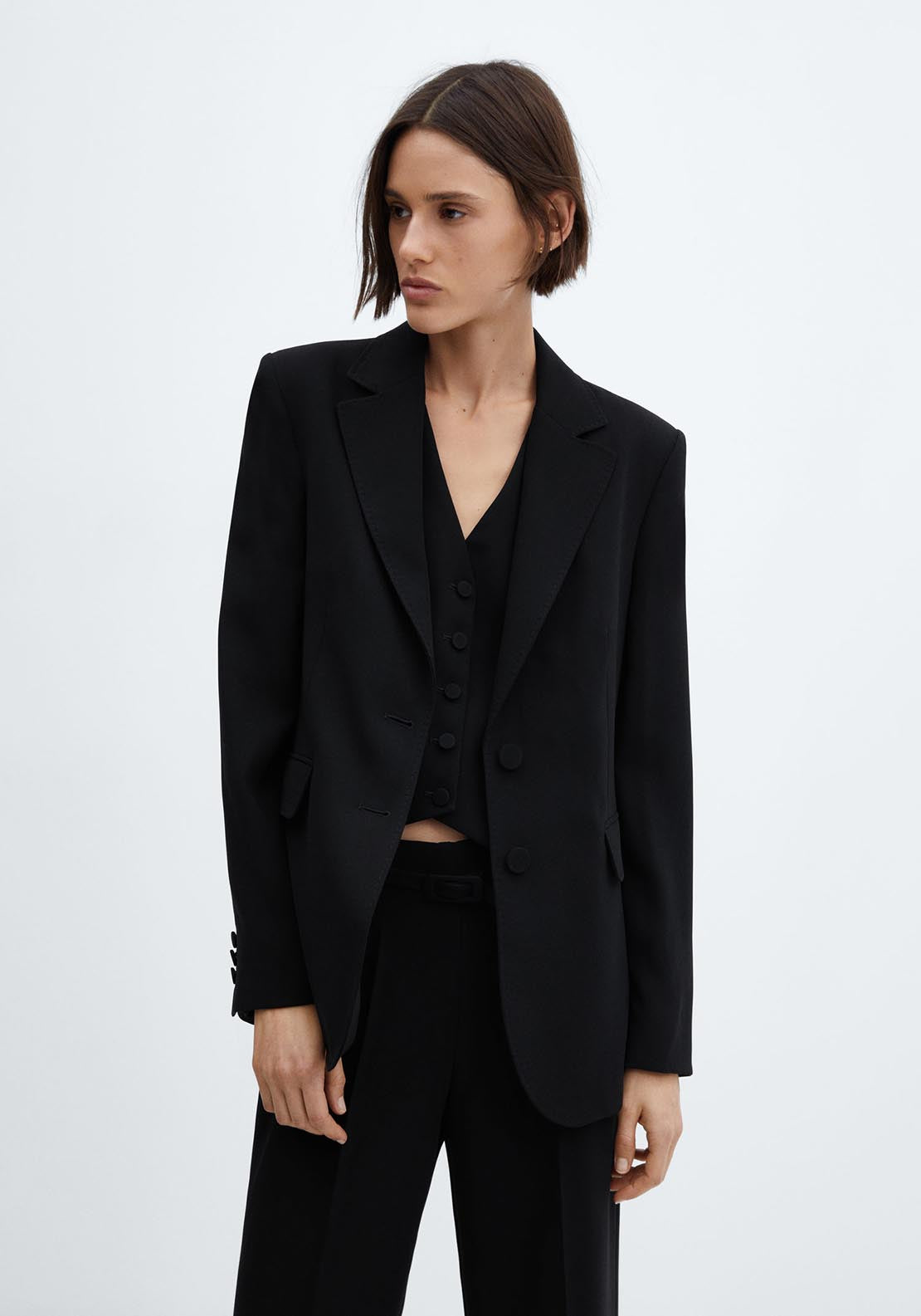 Mango Straight-fit suit jacket 6 Shaws Department Stores