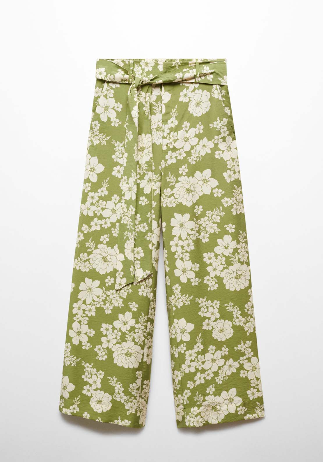 Mango Bow printed trouser 7 Shaws Department Stores