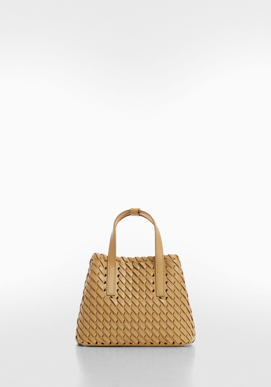 Mango Double handle braided bag 6 Shaws Department Stores