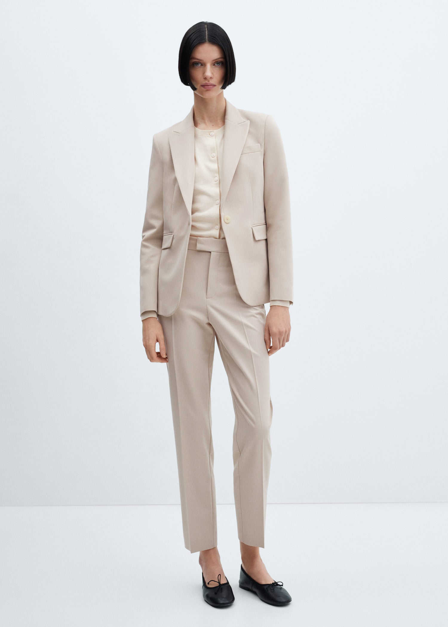 Mango Straight suit trousers 2 Shaws Department Stores