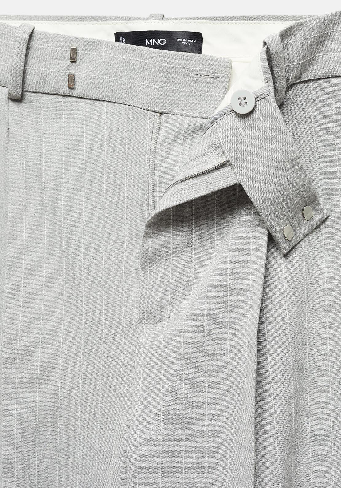 Mango Pinstripe suit trousers 3 Shaws Department Stores