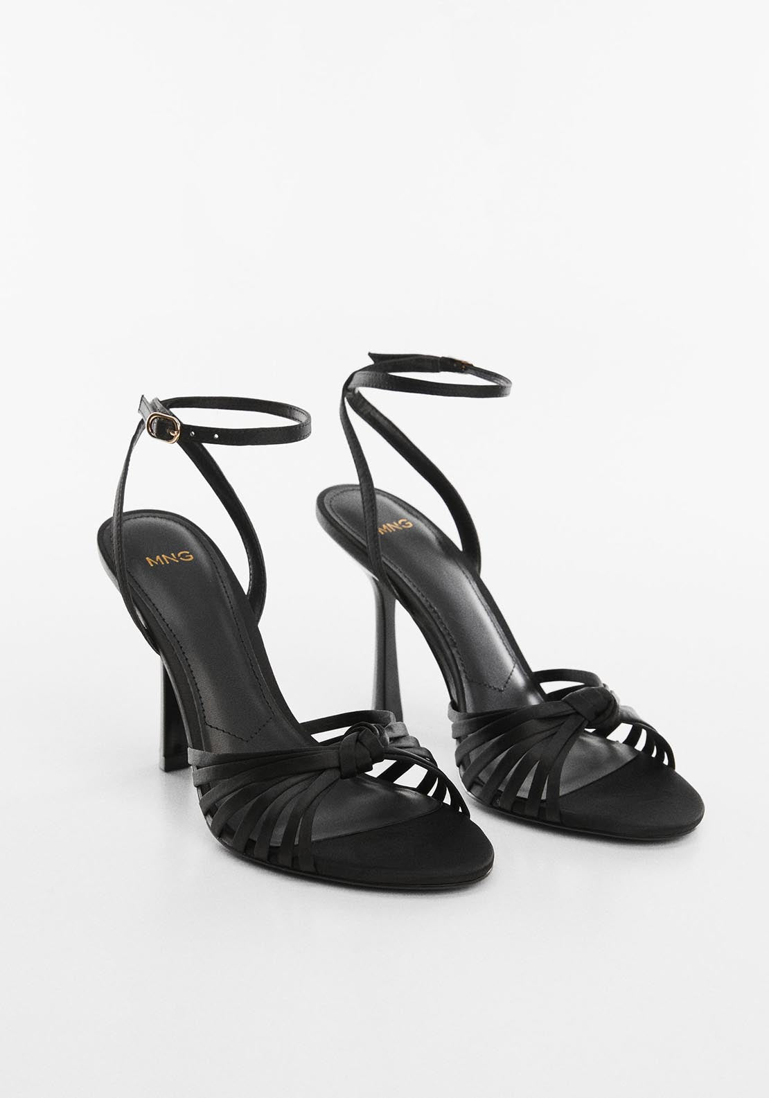 Mango Strappy heeled sandals 1 Shaws Department Stores