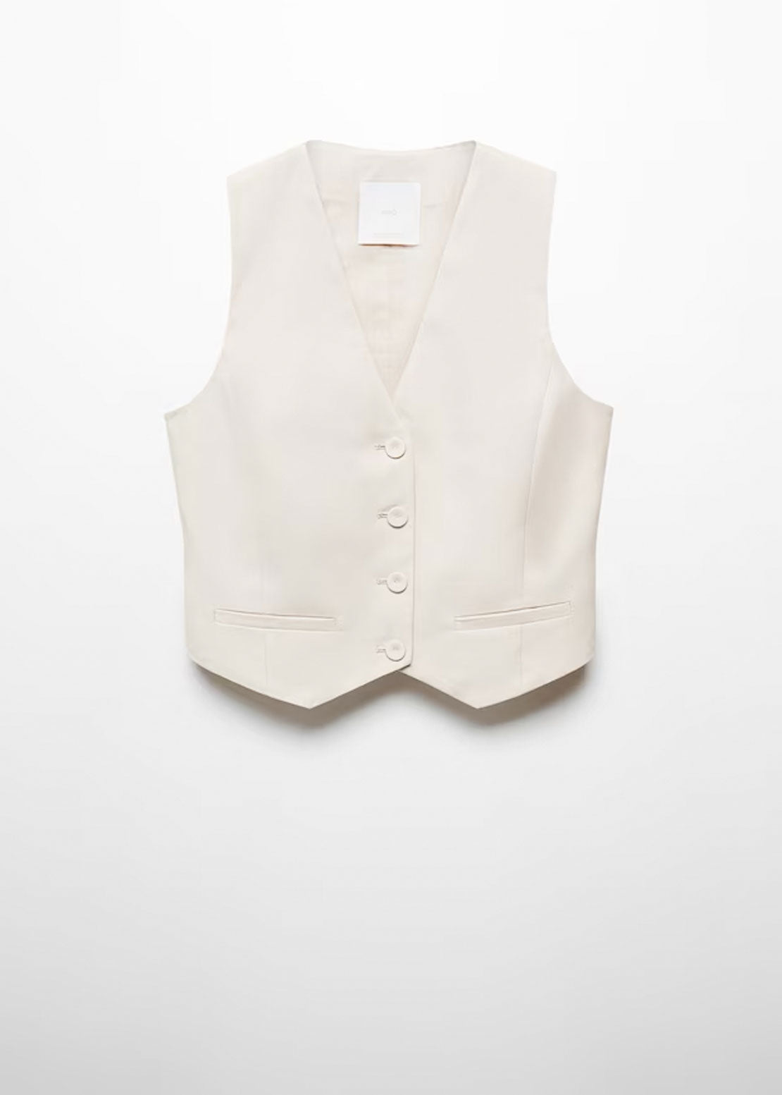 Mango Suit waistcoat with buttons 4 Shaws Department Stores
