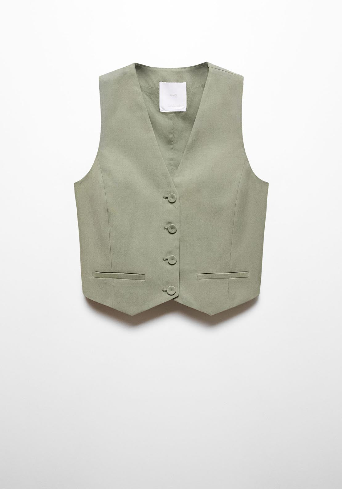 Mango Suit waistcoat with buttons 6 Shaws Department Stores