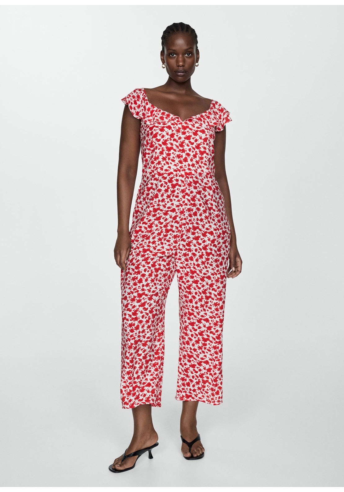 Mango Floral-print long jumpsuit 7 Shaws Department Stores