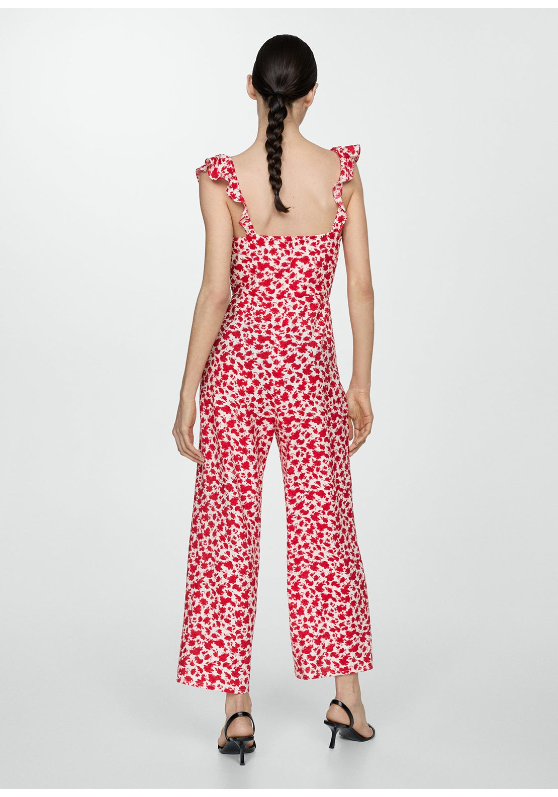 Mango Floral-print long jumpsuit 2 Shaws Department Stores