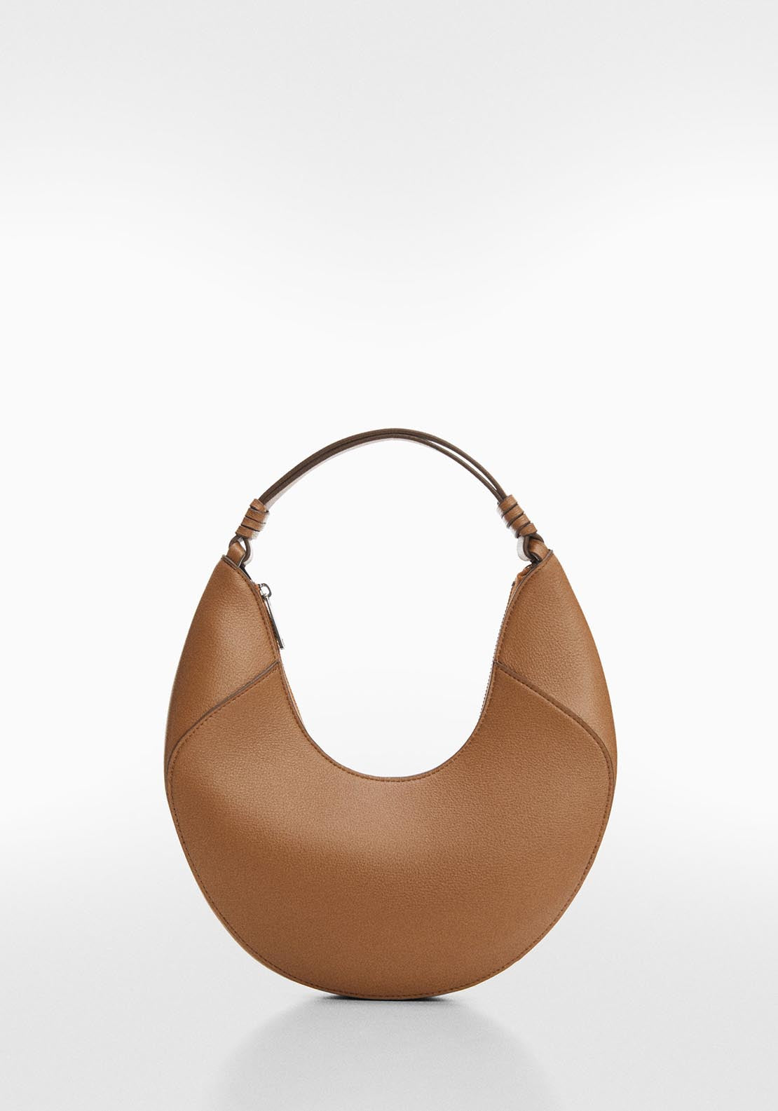 Mango Leather effect shoulder bag 6 Shaws Department Stores
