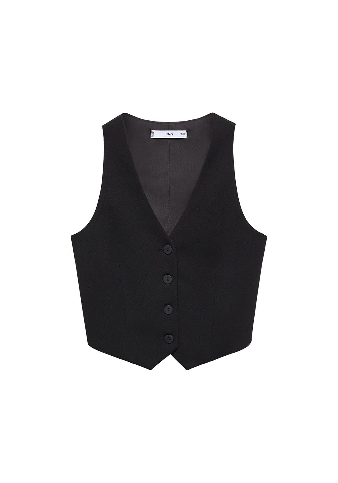 Mango Suit waistcoat with buttons 5 Shaws Department Stores