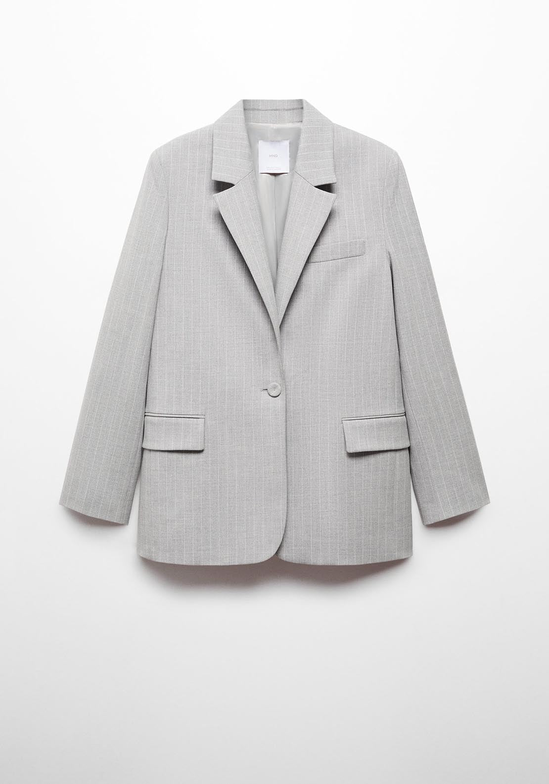 Mango Pinstripe suit blazer 7 Shaws Department Stores