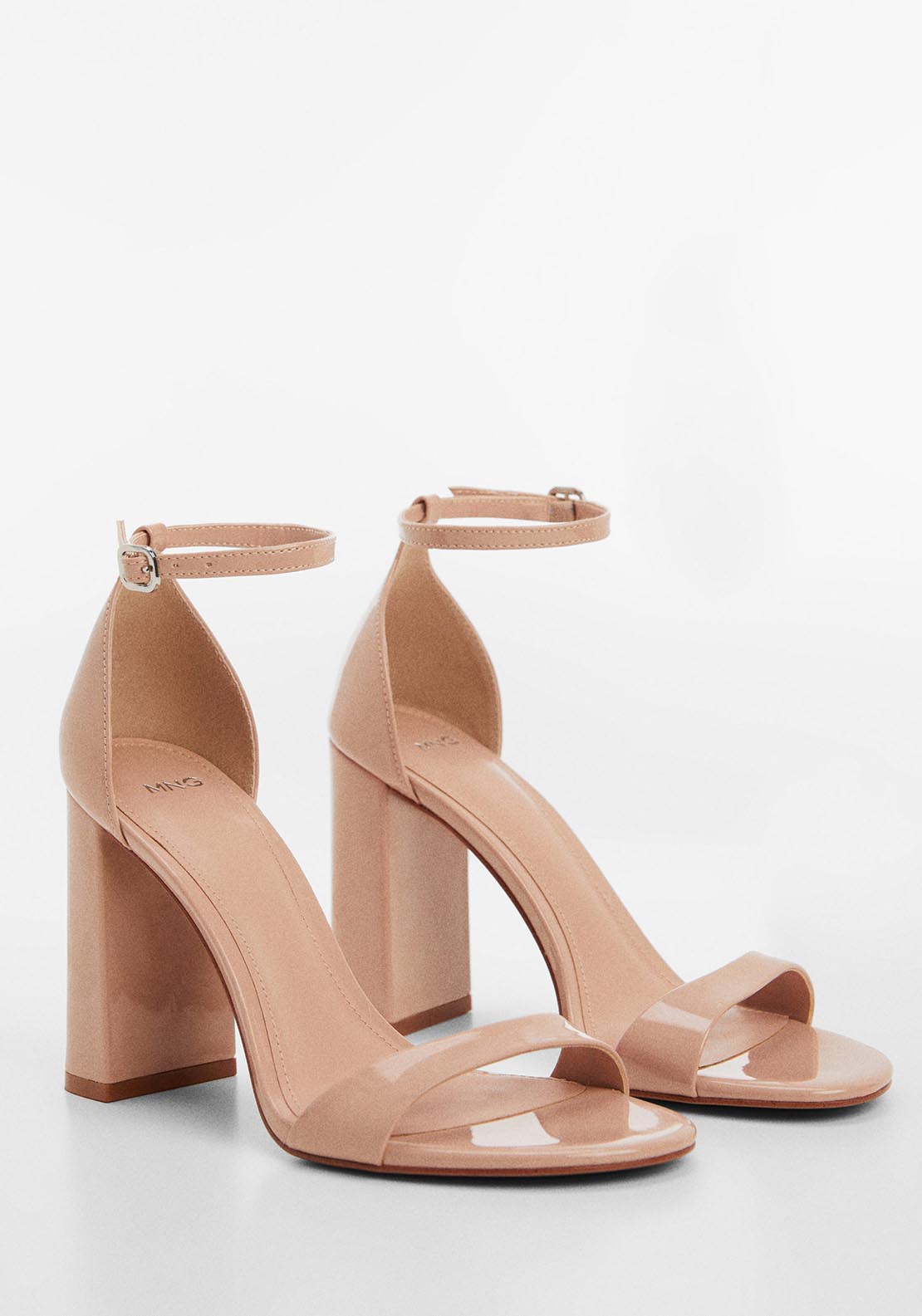 Mango Strappy heeled sandals 1 Shaws Department Stores