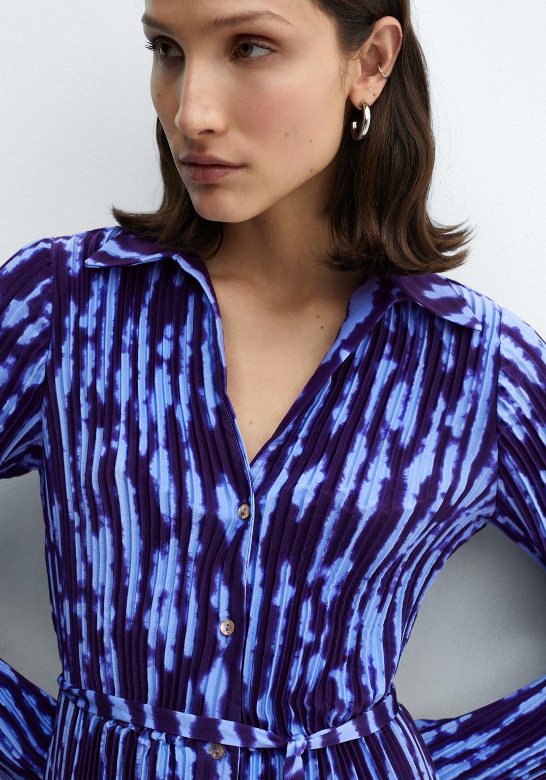 Mango Belt shirt dress 3 Shaws Department Stores