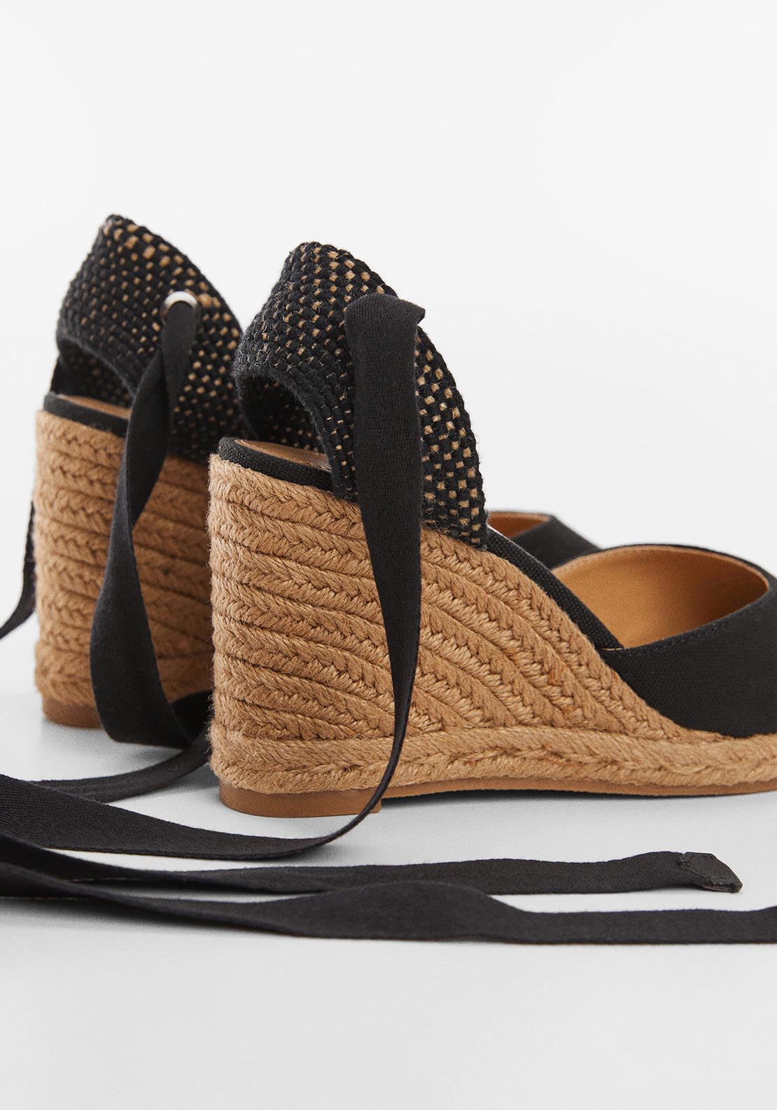 Mango Lace-up espadrilles 3 Shaws Department Stores